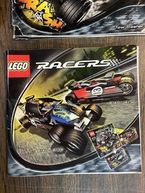 LEGO RACERS sets 8143 Ferrari And 8140 Tow Trasher See Description