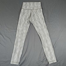 Lululemon Wunder Under Pants Women’s Size 4 Activewear Compression Gray Green