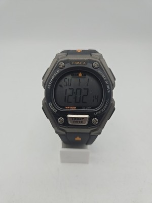 Timex Ironman Black Watch. Running w New Battery.