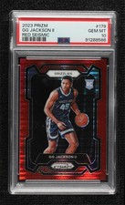 2023-24 Panini Prizm Red Seismic /299 GG Jackson II #179 PSA 10 GEM MT 14t3