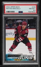 2022-23 Upper Deck Series 1 Young Guns Matias Maccelli #216 PSA 8.5 06h3