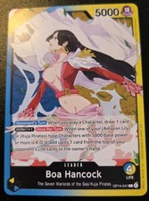 Boa Hancock OP14-041 Leader The Azure Sea's Seven One Piece Card Game