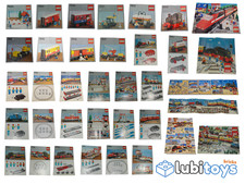 Lego® Train 12V Instructions Building Plan Manual