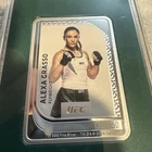 2024 $2 Mint Agoro UFC Trading Coin Alexa Grasso 129/250 Silver Card Bar .999