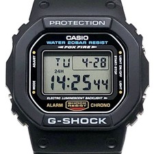 CASIO G-SHOCK DW-5600E-1 Digital Watch with EL Backlight