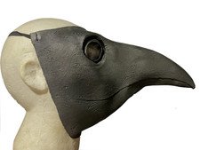 Plague doctor mask Halloween fancy dress latex