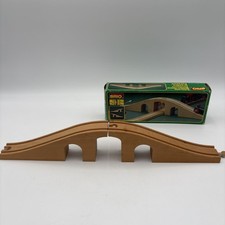 Vtg Brio Wood Railway Bridge 33363 Sweden