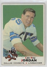 1969 Topps Lee Roy Jordan #166 7sd