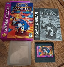 Sonic Labyrinth CIB (Sega Game Gear, 1995) complete in box, working!