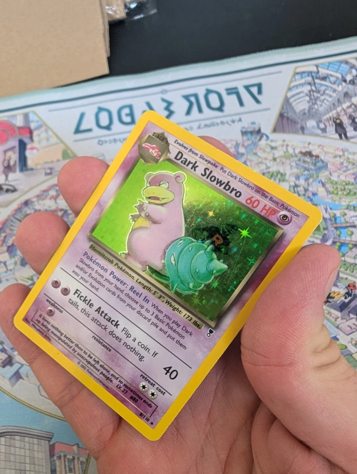 Dark Slowbro 8/110 Holo Rare Legendary Collection LP Vintage WOTC - Pokemon TCG - Image 3 of 4