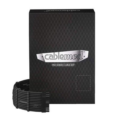 CableMod RT- Pro ModFlex Sleeved Cable Kit for ASUS/Seasonic/Phanteks BLACK
