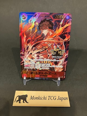 #ad #ad Ace ST15 005 SR SP ONE PIECE Card Game 3rd ANNIVERSARY SET 2025 Japanese TCG NM $59.79