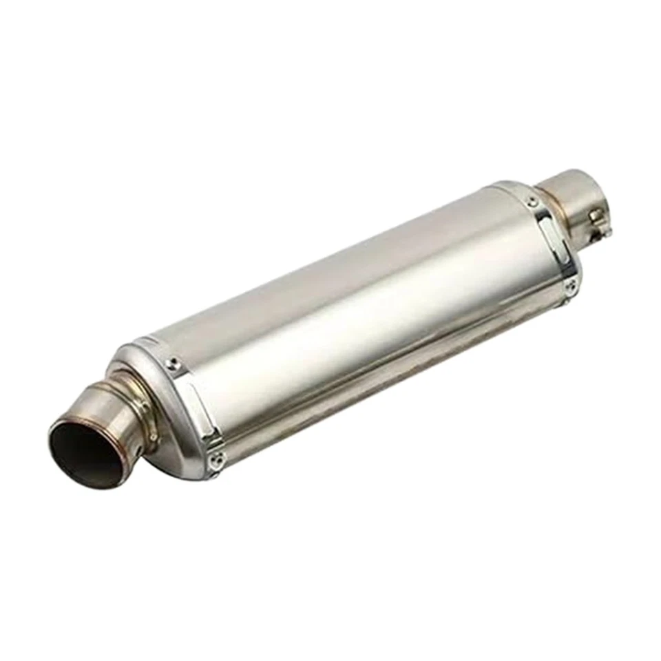 440mm Universal Motorcycle Muffler Exhaust Pipe For BMW Yamaha Kawasa - Image 4 of 4