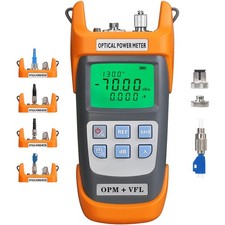 A-G710B Fiber Optic Power Meter Integrated Machine 15-70 10dbm with LC Adapt...