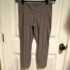 Under Armour HeatGear Compression Women's Gray Ankle Leggings Size L — photo 1
