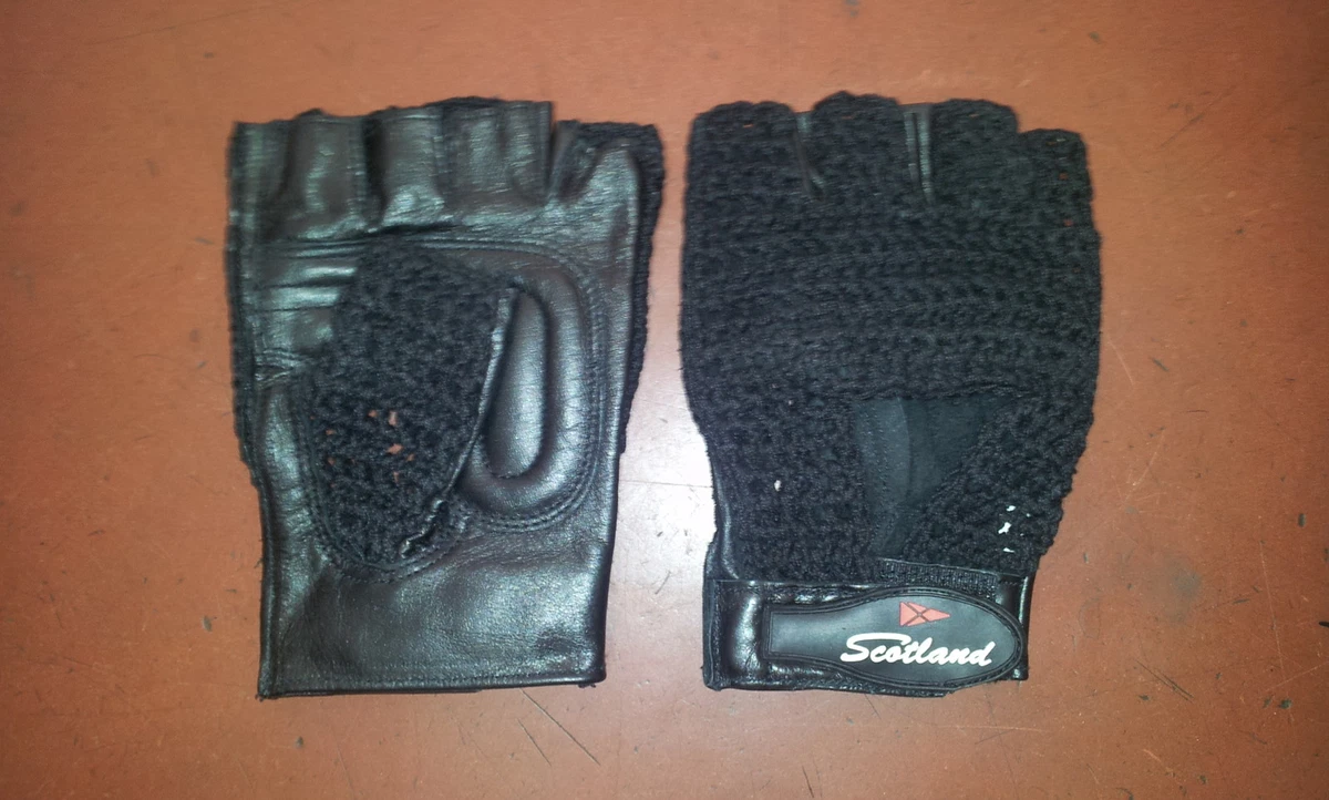 Le gant cuir poignets tricot | Le 31 | Gants et Mitaines en Cuir et