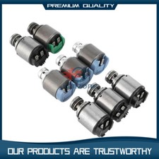 Juego de 8 SOLENOIDES DE TRANSMISIÓN 5HP24A para A6 A8 BMW 5 7 Serie X5 Jaguar Excelente