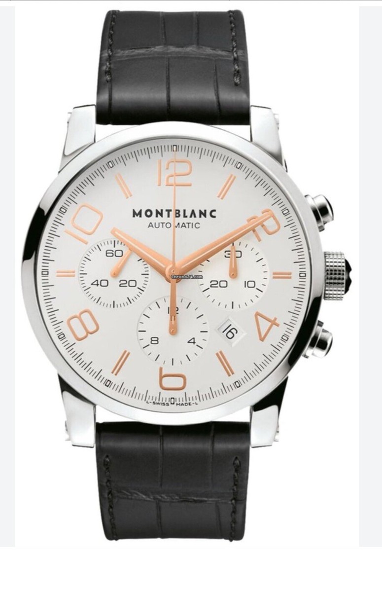 MONTBLANC TimeWalker Chronograph Automatic 43mm Steel Luxury