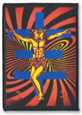 Psychic TV Sew-on Patch Val Denham Psychedelic PTV Industrial Punk Genesis