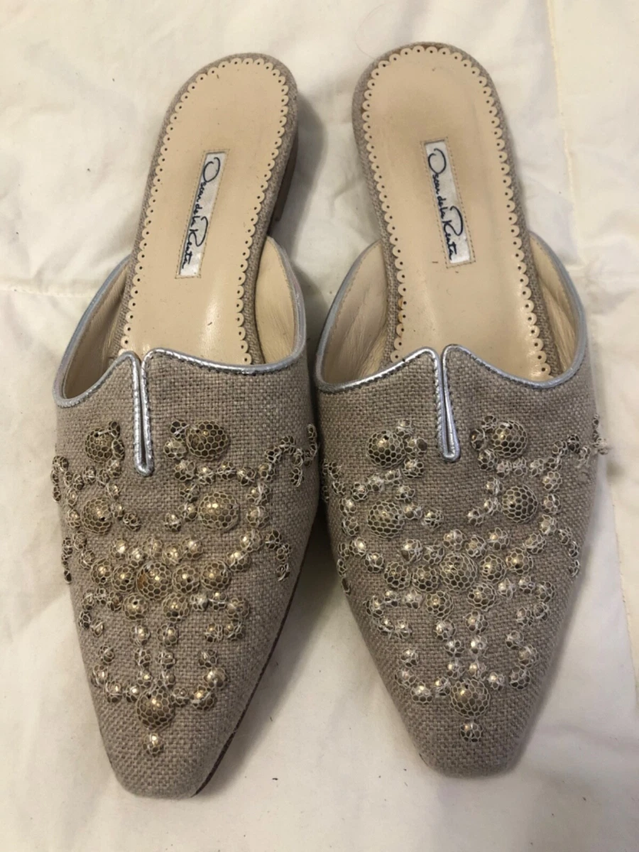Oscar de hotsell la renta mules