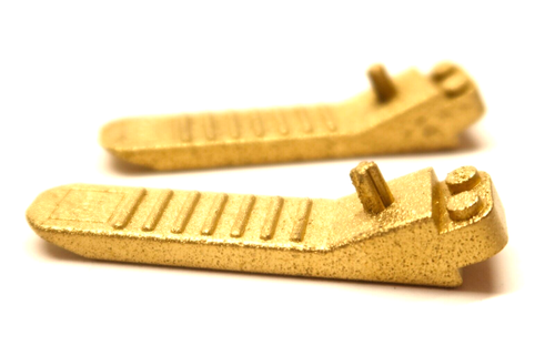 💥 2x Strumento Separatore Mattoni Oro Glitter Scollegamento Realizzato in Mattoni Lego® 💥 - Foto 3 di 7