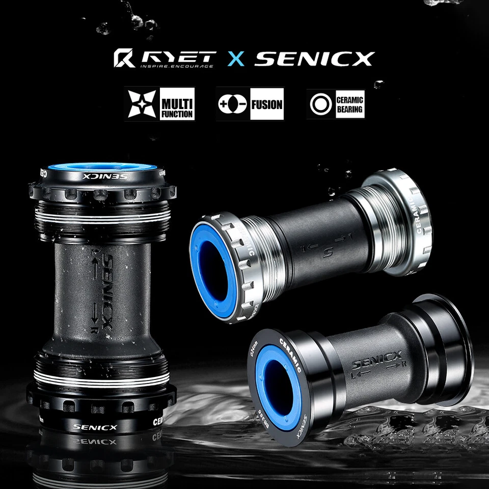 RYET Senicx Ceramic Bottom Brackets BSA68/BB86/BB92/DUB/T47/PF30/BB30/BB386 - Image 3 of 4
