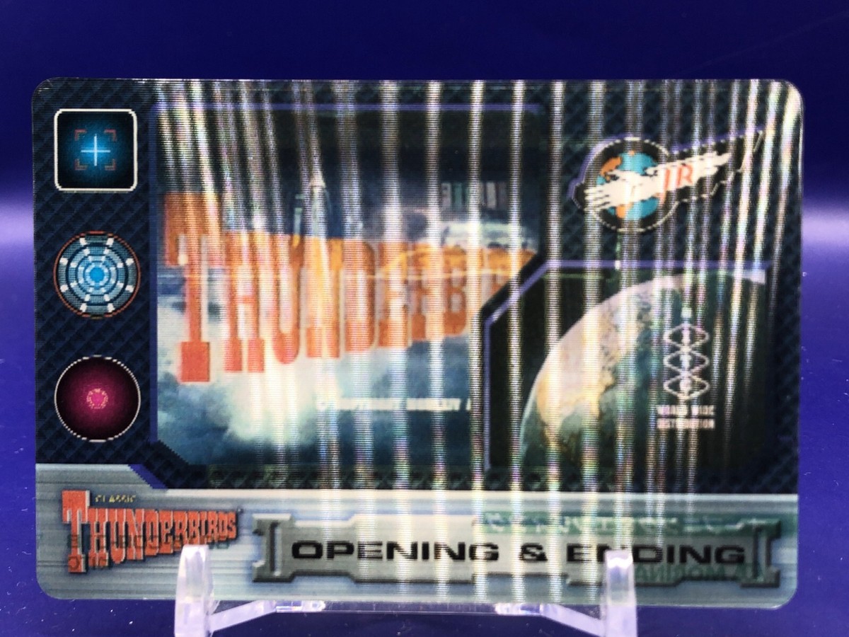 Opening Ending Thunderbirds Card Morinaga C018-C09-018