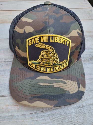 GIVE ME LIBERTY CAMO HAT (DON'T TREAD 