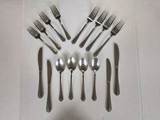 Rogers Stainless Steel Flatware Service for 4 Made In Korea 16 Piece 