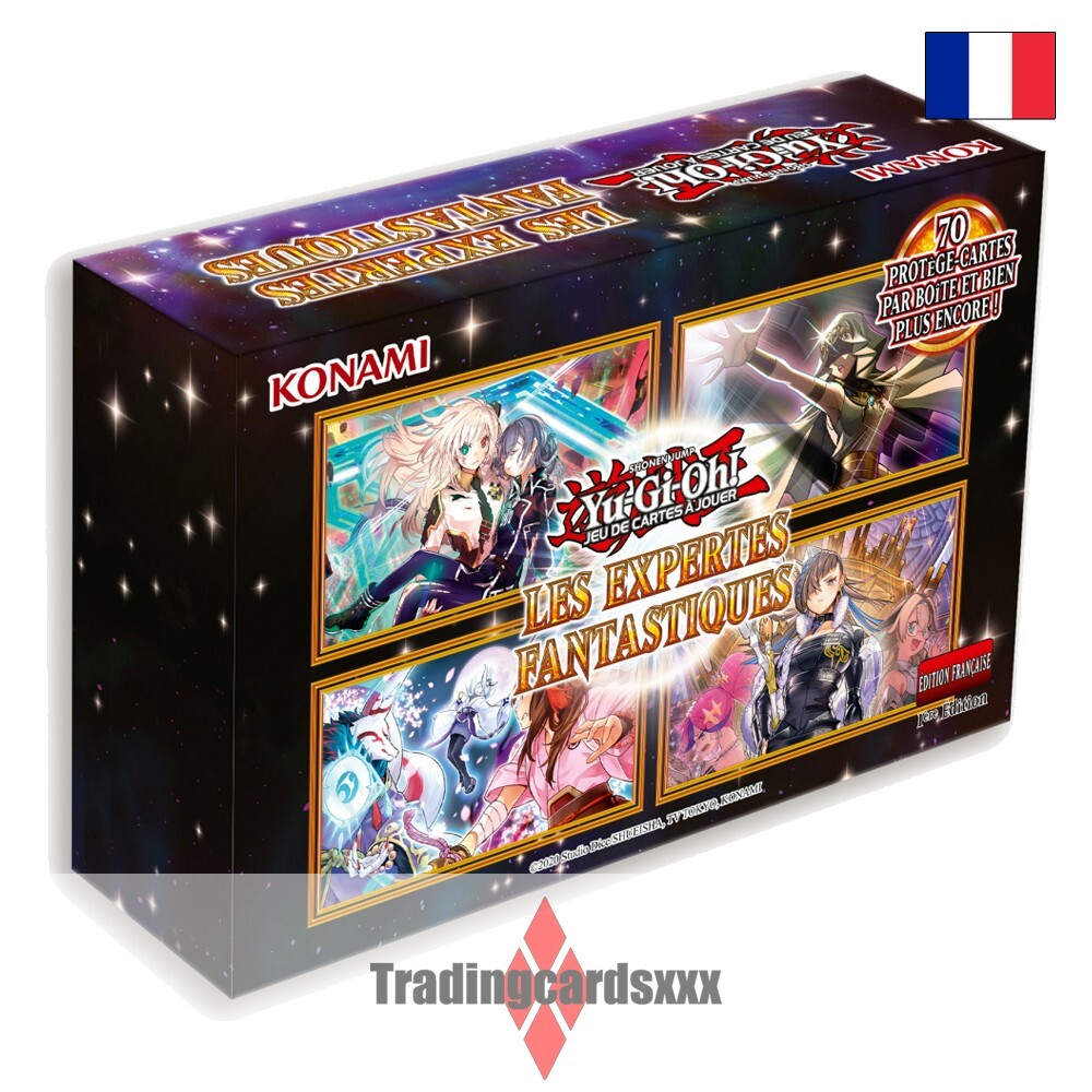 Yu-Gi-Oh! Coffret 4 boosters : Les Expertes Fantastiques