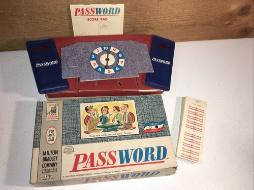 Vintage PASSWORD Game 1962 Volume 2 Milton Bradley - Picture 2 of 8