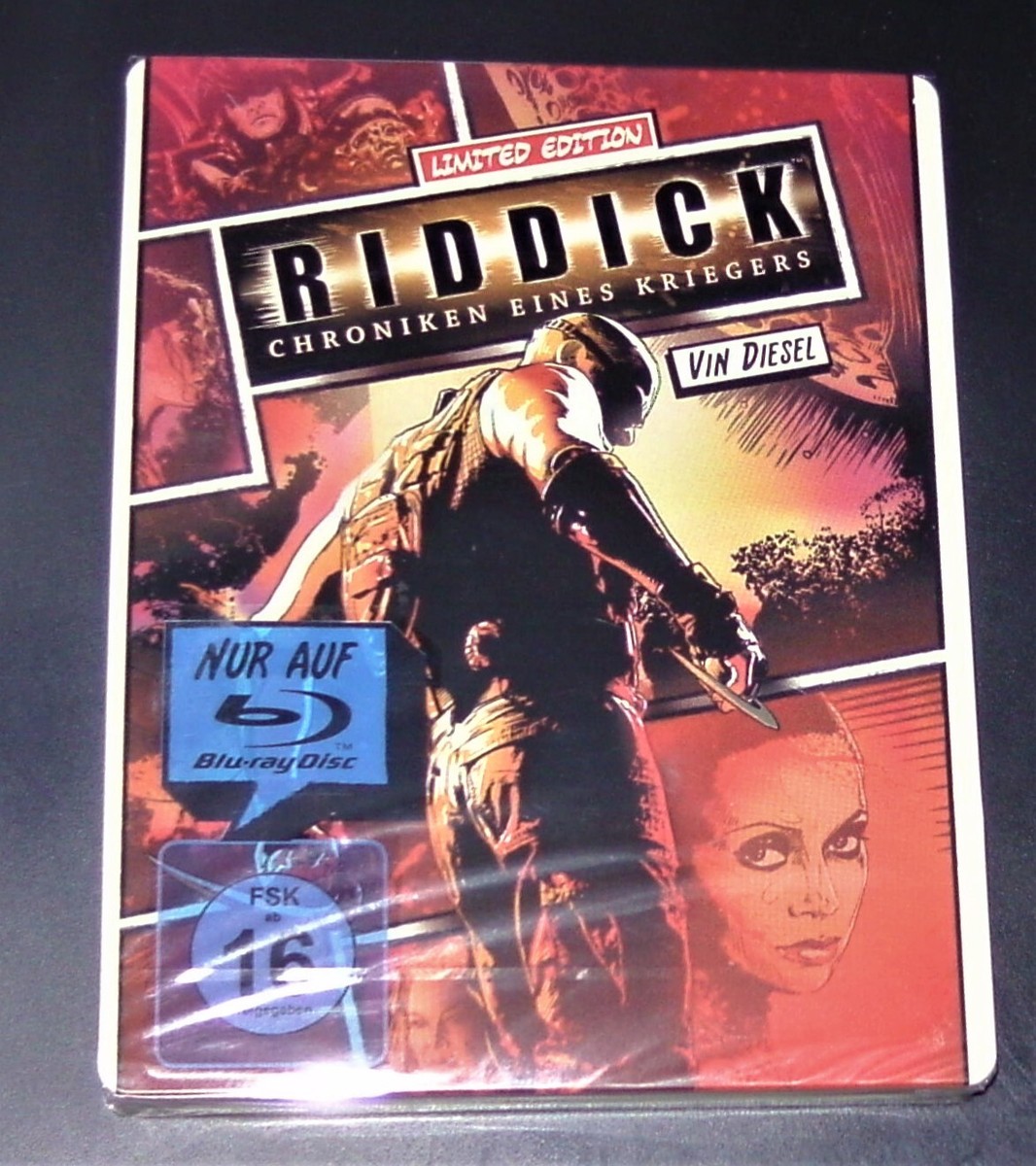 Riddick Blu Ray Pitch Black: Planet Der Finsternis 4K Director's Cut