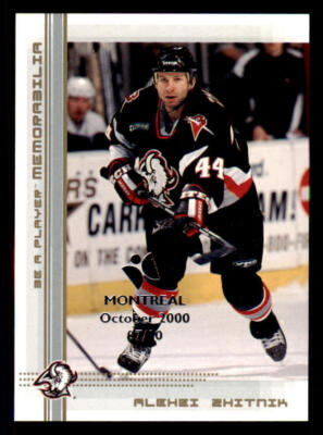 2000-01 BAP Memorabilia Montreal Olympic Stadium Show #8 Alexei Zhitnik /10