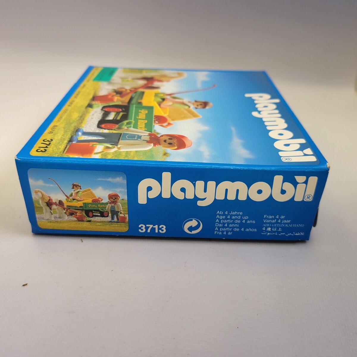 Playmobil Pony Ranch, #3713 Brand New Never Opened -Box Has