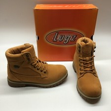 Lugz Mantle 6" Hi 7431 Beige Trigo Nubuck Botines Senderismo Zapatos Mujer 11