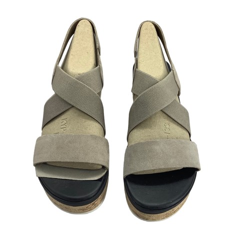 Sorel Cameron flache Damen-Sandalen Slingback Größe 12 Kork 1999121264 hellbraun NEU - Bild 4 von 9