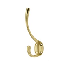 Traditional Hat and Coat Hook Various Finishes