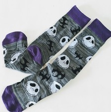 novelty socks nightmare before Christmas Jack and bats
