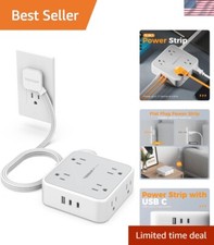 8-Outlet USB Charging Station with 2 USB-C Ports - Perfect for Home  Office