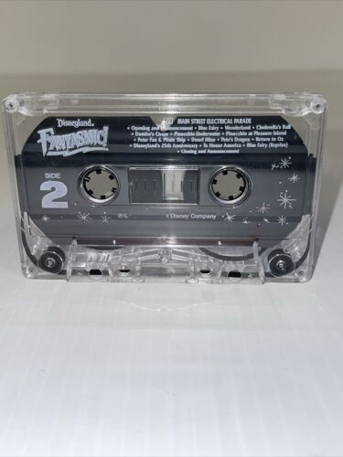 Disneyland Fantasmic Cassette Tape Electrical Parade Soundtrack 1992 NO CASE - Picture 1 of 4