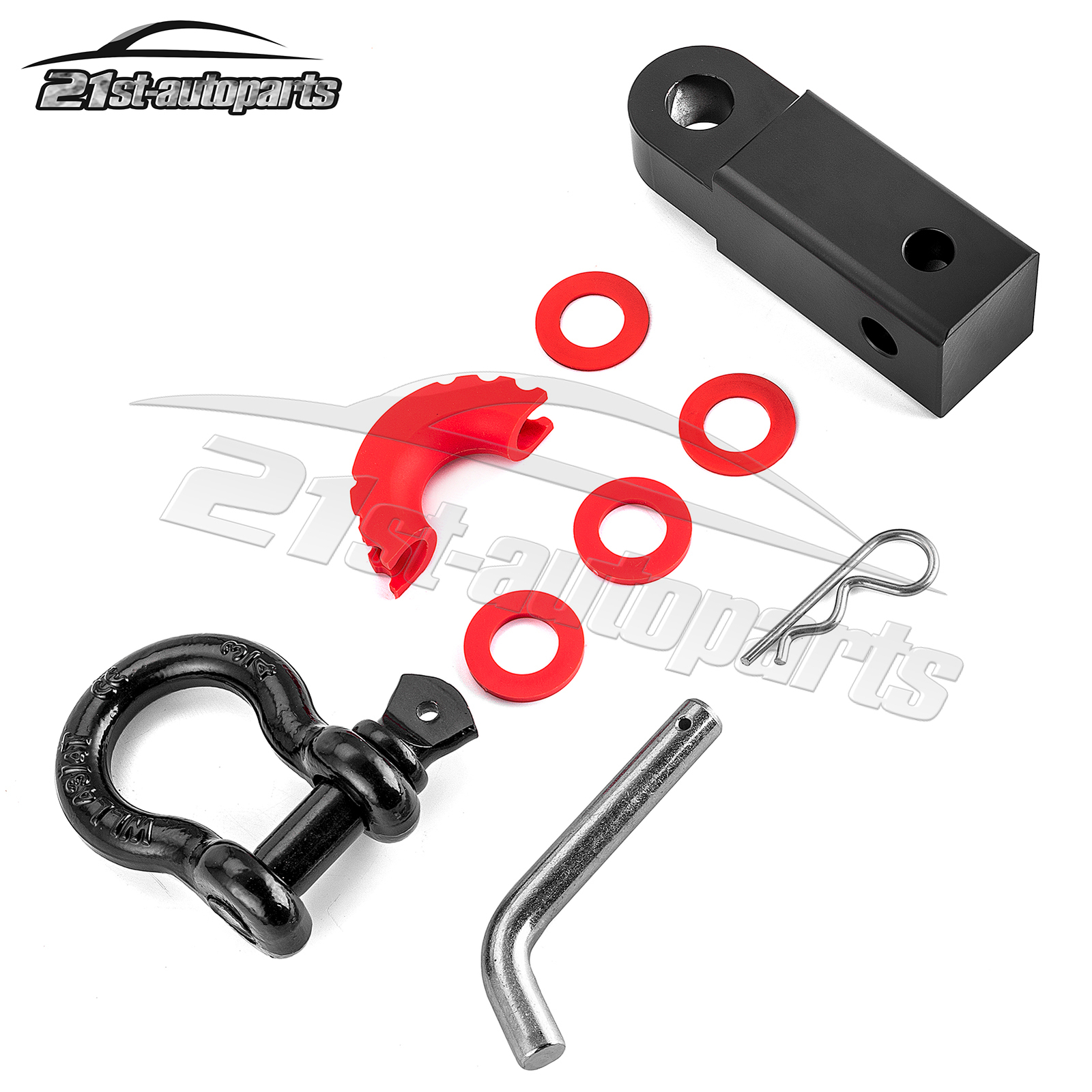 For 2014+ Polaris RZR XP 1000 Rear 2" Trailer Hitch Receiver Shackle