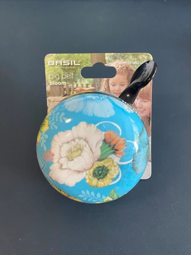 Fahrradklingel Basil  Bloom Field Big Bell  Blau