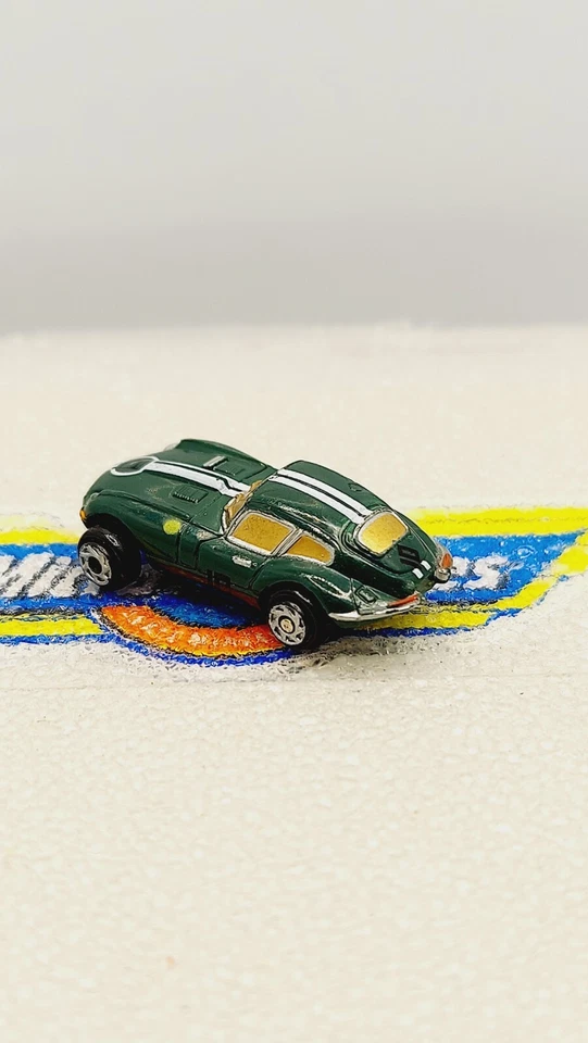 Micro Máquinas, Galoob, Colección Jaguar Tipo E Super 10, Color Raro Foto 3 de 4