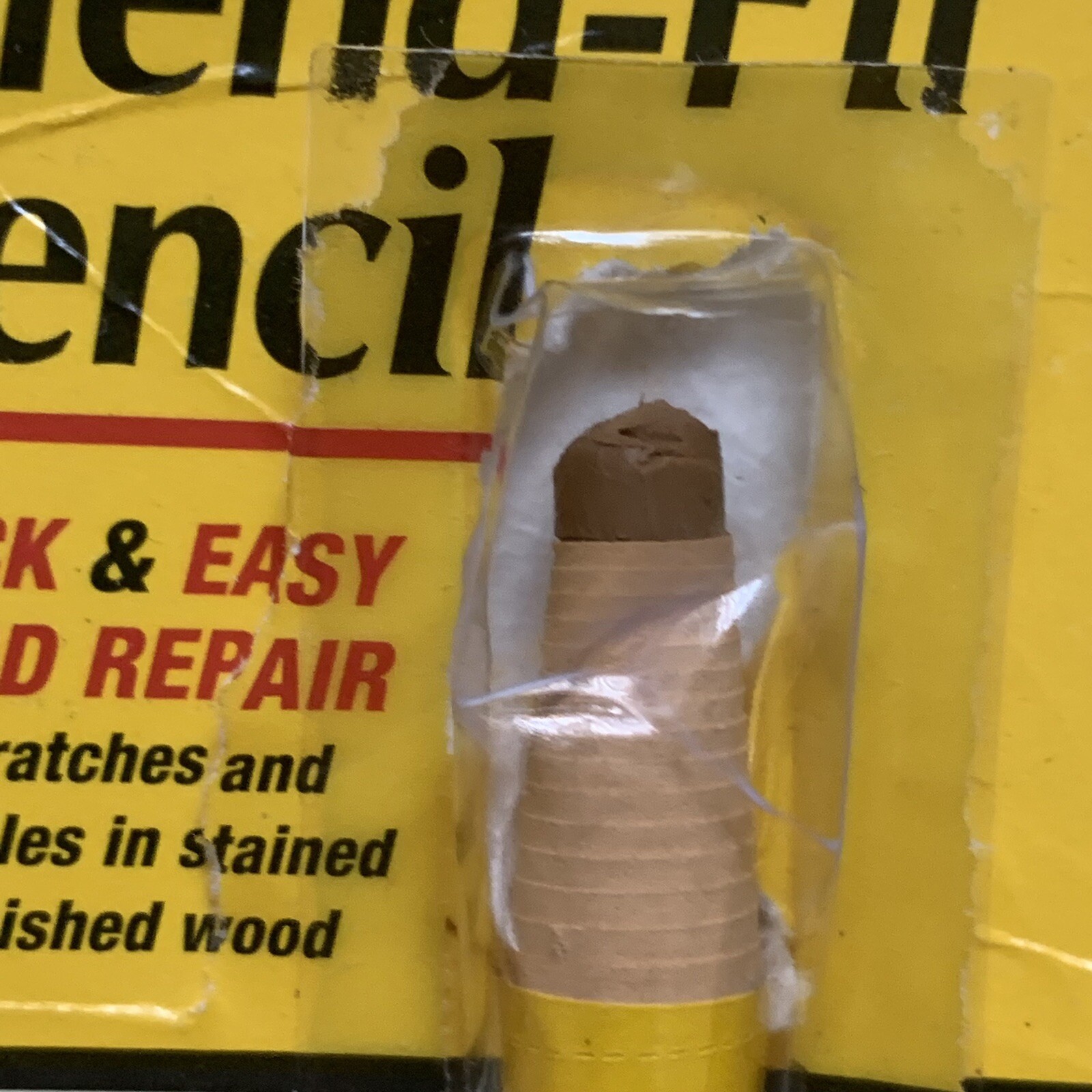 Minwax BlendFil Wood Filler Pencil 3 Fills Nail Holes Slightly used