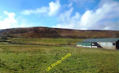 Foto 6x4 Strath Fleet Kinnauld Ein Blick Ende März über Strath F c2015