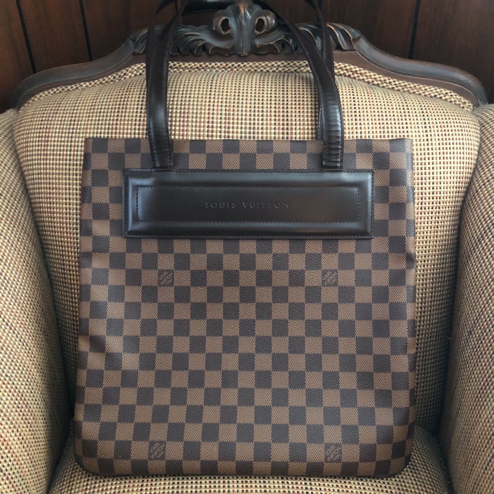 VINTAGE LOUIS VUITTON CLIFTON DAMIER EBENE BAGSHOULDER HANDBAGFRANCE