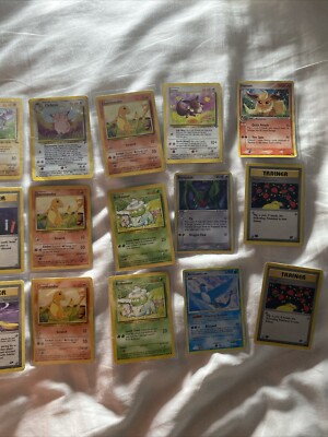 Old Rare Pokemon Cards!! First edition, Base Sets  And Soo Much More!!!