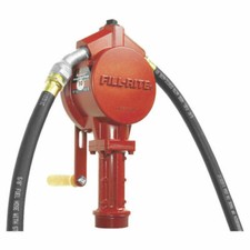 Fill-Rite FR112 Fuel Transfer Rotary Universal Fit Hand Pump with Discharge Hose