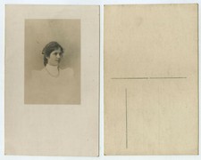 60937 - Girl with Necklace - Portrait - Undated Photo