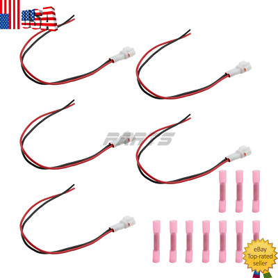 Piece of 5 Power Lead Kit fits for Yamaha Wolverine RMAX2 RMAX4 B4J-H25B0-V0-00